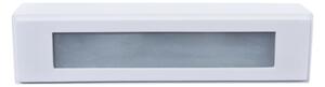 Applique BRICK 2xE14/12W/230V gesso/bianco