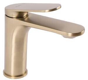 Rubinetto da lavabo Rea Marco Brush Gold low