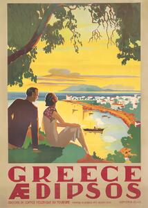 Illustrazione Greece, Andreas Magnusson, (30 x 40 cm)