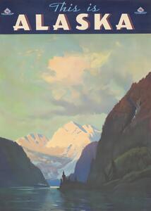 Illustrazione Alaska, Andreas Magnusson, (30 x 40 cm)