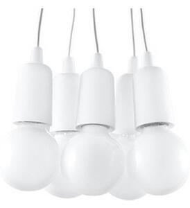 Lampadario a sospensione con filo DIEGO 5xE27/60W/230V