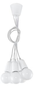 Lampadario a sospensione con filo DIEGO 5xE27/60W/230V