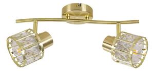 Lampadario a soffitto ZAHARA 2xE27/10W/230V dorato