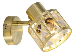 Lampada da parete ZAHARA 1xE27/10W/230V dorata