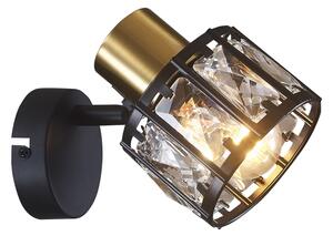 Lampada da parete ZAHARA 1xE27/10W/230V nera