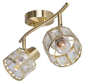 Lampadario a soffitto ZAHARA 2xE27/10W/230V dorato