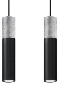 Lampadario a sospensione con filo BORGIO 2xGU10/40W/230V