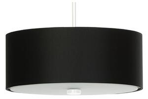 Sollux SL.0756 - Lampadario a sospensione con filo SKALA 3xE27/60W/230V diametro 30 cm nero