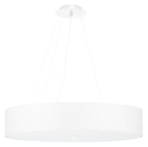 Sollux SL.0799 - Lampadario su filo SKALA 5xE27/60W/230V d. 60 cm bianco