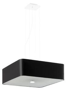 Sollux SL.0774 - Lampadario su filo LOKKO 5xE27/60W/230V 45 cm nero