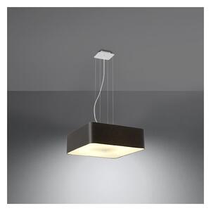 Sollux SL.0774 - Lampadario su filo LOKKO 5xE27/60W/230V 45 cm nero