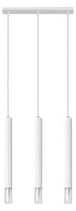 Sollux SL.0959 - Lampadario su corda VIZIER 3xG9/40W/230V bianco