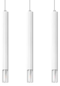 Sollux SL.0959 - Lampadario su corda VIZIER 3xG9/40W/230V bianco