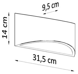 Sollux SL.0834 - Applique VIXEN 1xG9/40W/230V