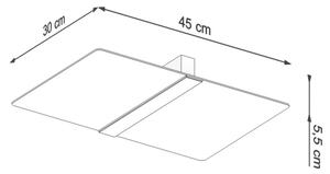 Sollux SL.1007 - Plafoniera AZALIA 2xG9/40W/230V