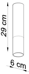 Sollux SL.0939 - Faretto LOOPEZ 1xGU10/10W/230V nero/cromo