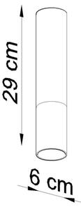 Sollux SL.0945 - Faretto LOOPEZ 1xGU10/10W/230V nero/rame