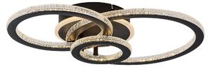 Rabalux 71392 Maziar LED 40 plafoniera in metallo e plastica nero