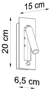 Sollux SL.0956 - Faretto da muro ENIF 1xG9/12W/230V