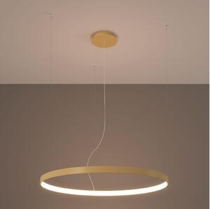 Thoro TH.216 - Lampadario LED a sospensione con filo RIO LED/30W/230V CRI90 3000K diametro 55 cm oro