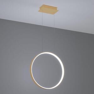 Thoro TH.221 - Lampadario LED a sospensione con filo RIO LED/30W/230V CRI95 4000K diametro 55 cm oro