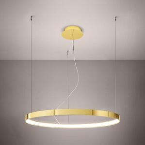 Thoro TH.246 - Lampadario LED a sospensione con filo RIO LED/50W/230V CRI90 3000K diametro 78 cm oro