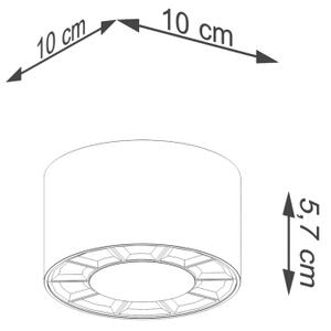 Sollux SL.1254 - Faretto LED DIO LED/10W/230V bianco