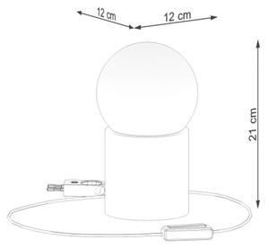 Sollux SL.1193 - Lampada da tavolo BOOMO 1xG9/8W/230V