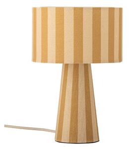 Lampada da tavolo gialla in tessuto con paralume in tessuto (altezza totale 30 cm) Emmie – Bloomingville