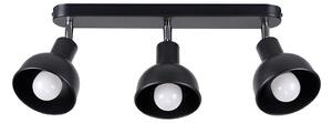 Sollux SL.1318 - Faretto ELBA 3xE27/15W/230V nero