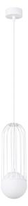 Sollux SL.1331 - Lampadario a sospensione con filo BRINA 1xG9/8W/230V bianco