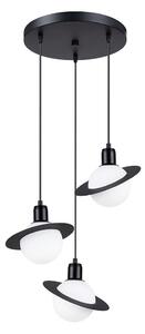 Sollux SL.1359 - Lampadario a sospensione con filo HYPERION 3xG9/8W/230V nero