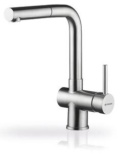 Miscelatore per lavello Capriccio in acciaio inox 90917201