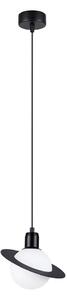 Sollux SL.1358 - Lampadario a sospensione con filo HYPERION 1xG9/8W/230V nero