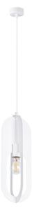 Sollux SL.1360 - Lampadario a sospensione con filo NICUS 1xE27/15W/230V bianco