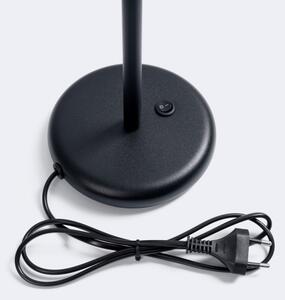 Sollux SL.1373 - Lampada da tavolo WINX 1xGU10/10W/230V nero/cromo
