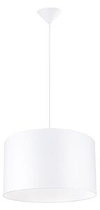 Sollux SL.1404 - Lampadario a sospensione con filo NOVA 1xE27/15W/230V diametro 40 cm bianco