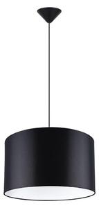 Sollux SL.1406 - Lampadario a sospensione con filo NOVA 1xE27/15W/230V diametro 40 cm nero