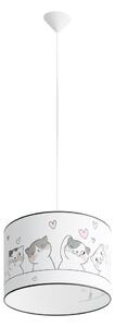 Sollux SL.1419 - Lampadario a sospensione per bambini CAT 1xE27/15W/230V diametro 40 cm