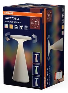 Osram - Lampada da tavolo ricaricabile LED RGB dimmerabile per esterni TWIST LED/1,35W/3,7V 1800 mAh IP44