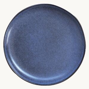 Set di 6 piatti da colazione in gres Blue Maison