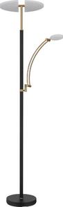 Globo 58909B - Lampada da terra LED dimmerabile TIRANA 40W/230V + 5,5W nero