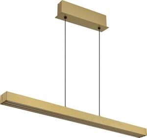 Globo 17016G - Lampada a sospensione LED dimmerabile con controllo touch su cavo ETHAN 39W/230V 2700/4000/6000K in ottone