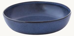 Set di 6 piatti fondi in gres Blue Maison