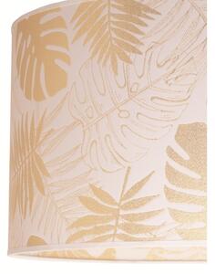 Duolla - Plafoniera ARECA 1xE27/40W/230V diametro 45 cm ottone/bianco
