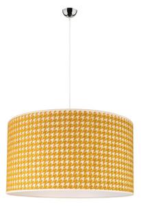 Duolla - Lampadario a sospensione con filo KENT 1xE27/40W/230V diametro 45 cm giallo