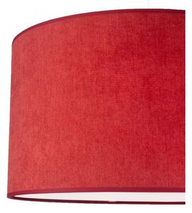 Duolla - Lampadario a sospensione con filo BRISTOL 1xE27/40W/230V diametro 45 cm rosso