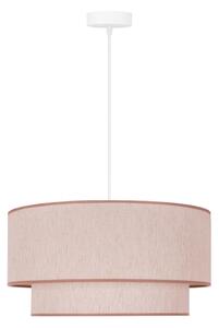 Duolla - Lampadario a sospensione con filo BOHO 1xE27/40W/230V diametro 45 cm beige