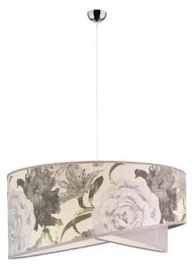 Duolla - Lampadario a sospensione con filo ROYAL 1xE27/40W/230V diametro 50 cm grigio