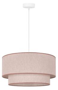 Duolla - Lampadario a sospensione con filo BOHO 1xE27/40W/230V diametro 45 cm beige